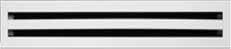 Linear slot diffuser detail