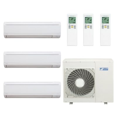 Daikin multi head system with several indoor units