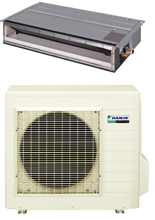 Concealed cooling unit installed above a ceiling