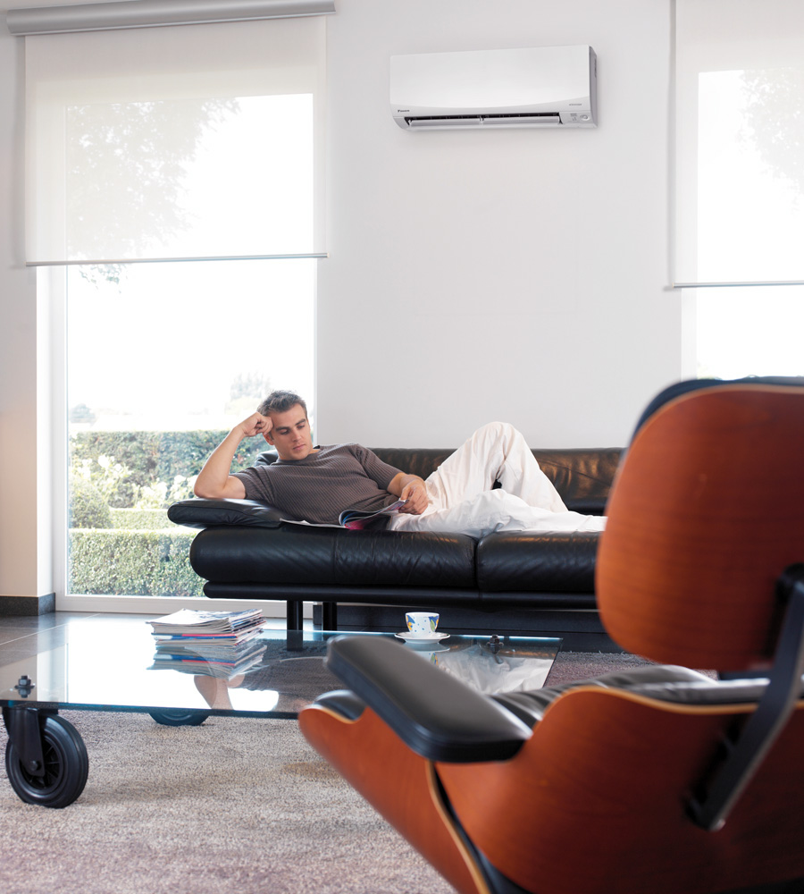 Daikin Cora split system in a home interior